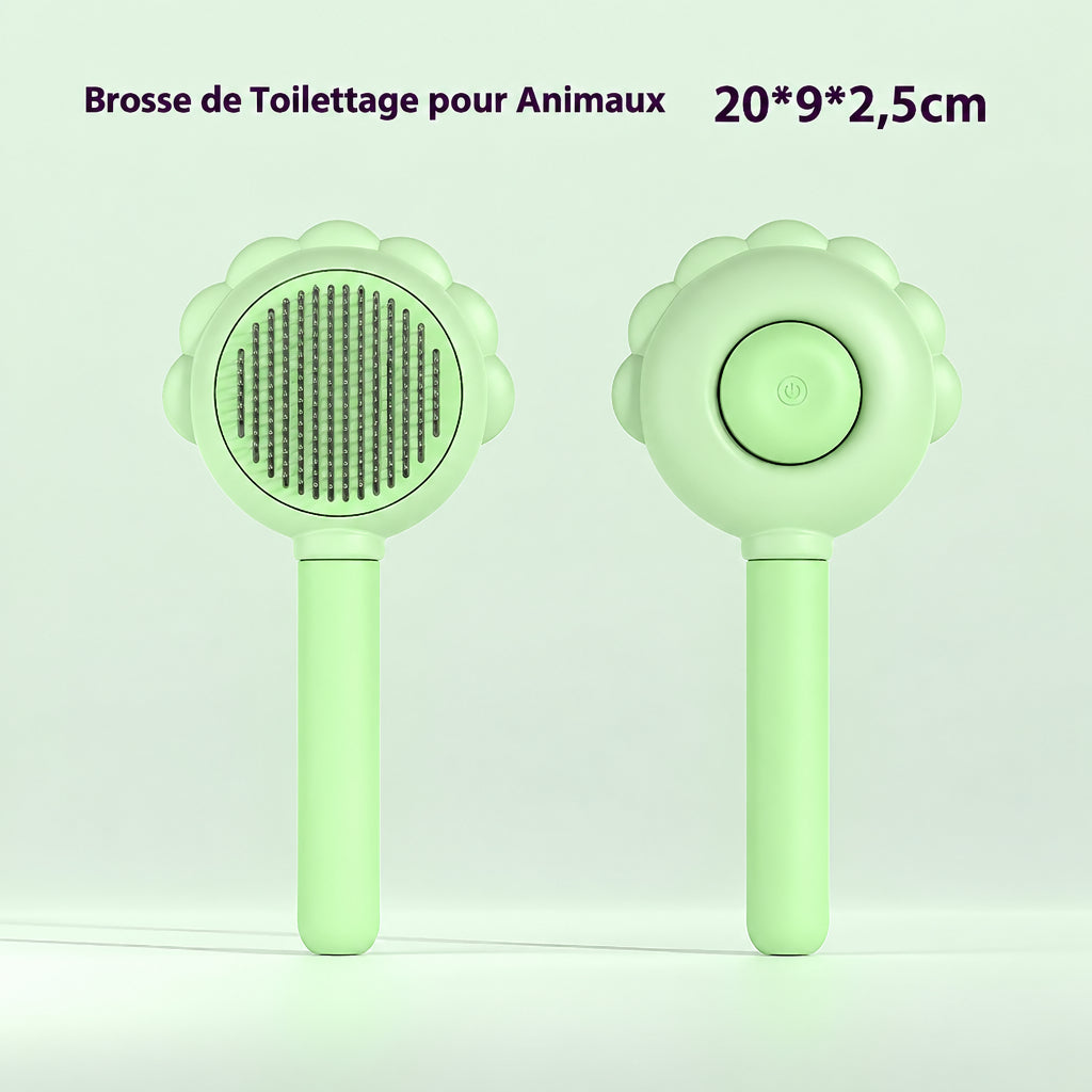 Brosse de toilettage pour animaux.(avec ou sans spray)